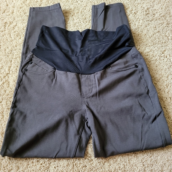 Liverpool Jeans Company Pants - Liverpool Jeans Company Sienna Pull-on Grey Maternity Leggings Size 10